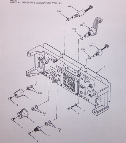 SINCGARS Radio RT-1523A(C)/U, RF Power Rotary Switch A3131326, 5930013512355 | Electrical MRO Replacement Parts &amp; Components and Commercial Electrical Supplies Company