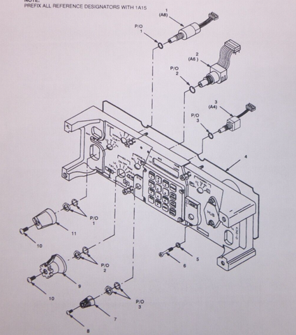 SINCGARS Radio RT-1523A(C)/U, RF Power Rotary Switch A3131326, 5930013512355