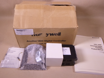 Honeywell DC300E-E-000-20-000D-0 Temperature Controller UDC3000 Versa-Pro 18VA | Electrical MRO Replacement Parts &amp; Components and Commercial Electrical Supplies Company