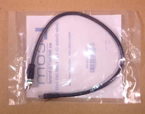 TRG611-C6B-05M L-COM Network Cable, IP67, M12 Receptacle, RJ45 Plug, 8 Pos, 0.5m | Electrical MRO Replacement Parts & Components and Commercial Electrical Supplies Company