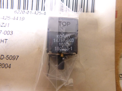 Korry Electronics Light Lens 14757-003, 160C180253-1, 6220-01-425-4419 | Electrical MRO Replacement Parts &amp; Components and Commercial Electrical Supplies Company