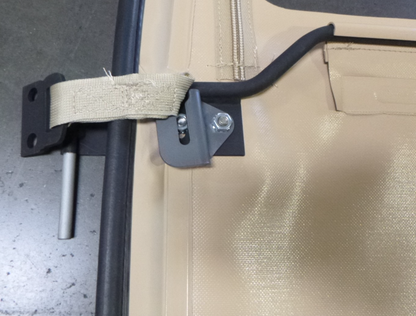 Humvee M998 HMMWV Tan Soft Top Door RH Front 12340231-4 2510-01-330-6175