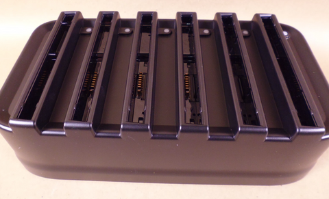 NEW DT Research ACC-001-32 6-Bay Gang Charger GC601, For DT301/311 Battery Packs | Industrial MRO Tools and Replacement Industrial Equipment Components