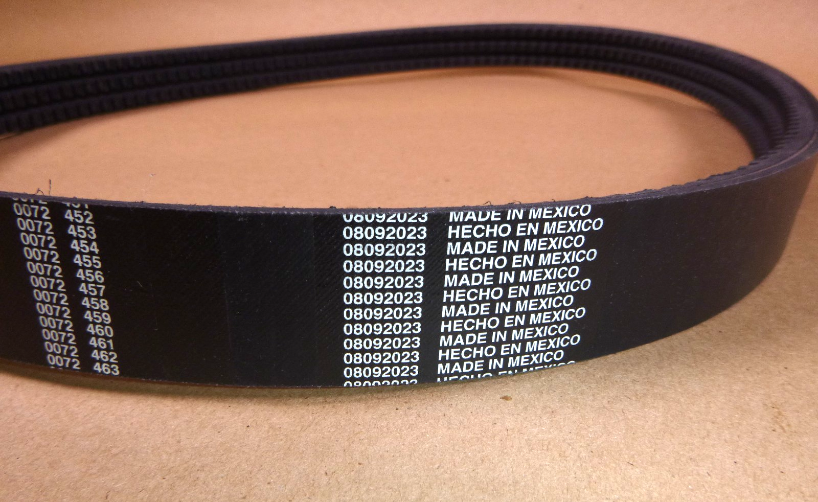 3-3VX475-A Narrow HY-T Wedge Torque Team Banded V-Belt 3 Strand 47.50 in OD | Replacement Truck Parts, Trailer Accessories, Automobile Supplies, Car Parts &amp; Accessories