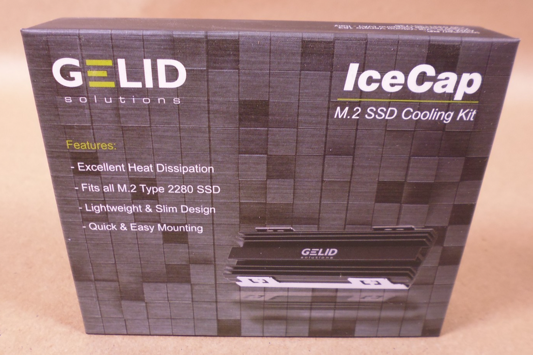 Gelid HS-M2-SSD-21 Icecap M.2–SSD Cooler SSD Cooling Kit Heatsink Thermal Pad | Electrical MRO Replacement Parts &amp; Components and Commercial Electrical Supplies Company