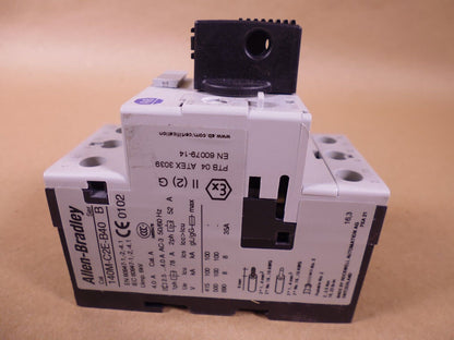 Allen Bradley 140M-C2E-B40-KN Series B Motor Protection Circuit Breaker 2.5-4A | Electrical MRO Replacement Parts &amp; Components and Commercial Electrical Supplies Company