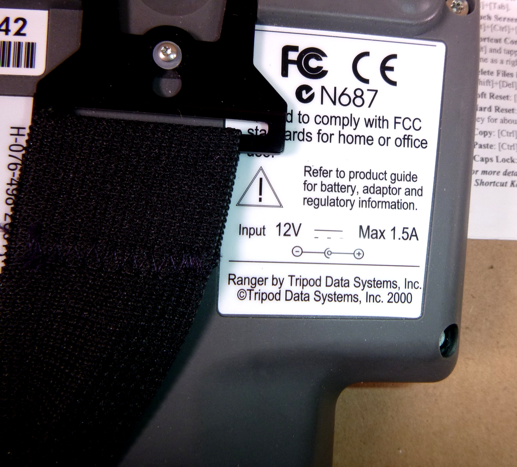 TDS Tripod Data Systems Field Data Collector H-076-498-200T-128 Ranger Series | Industrial MRO Tools and Replacement Industrial Equipment Components