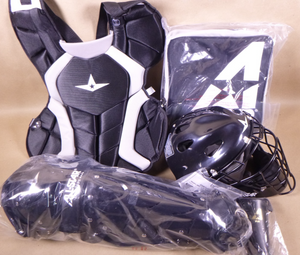 AllStar Player's Series Catcher's Kit CKCC1216PS Ages 12-16 Black + Bag | Industrial MRO Tools and Replacement Industrial Equipment Components
