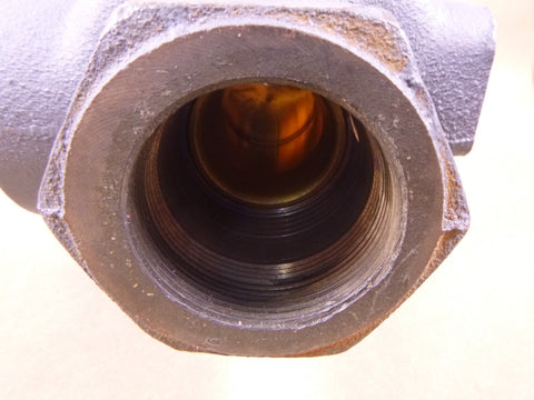 Kunkle 2" x 3" Relief Valve , 25PSI Set, 3690 Lbs. HR CAP, 252AKH22LS