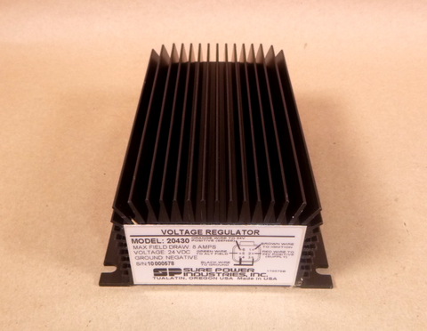 20430 Surepower 24 Vdc Voltage Regulator 8 Amps Negitive Ground SUR-20430 | Electrical MRO Replacement Parts & Components and Commercial Electrical Supplies Company