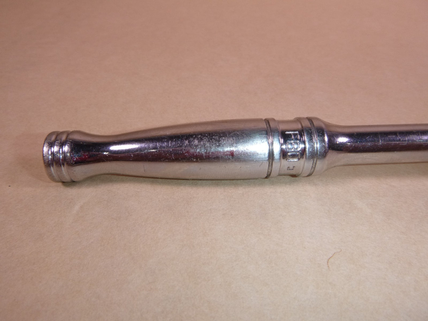 S80A Snap On 1/2" Drive 80 Tooth Standard Handle Ratchet 10-5/16" Long