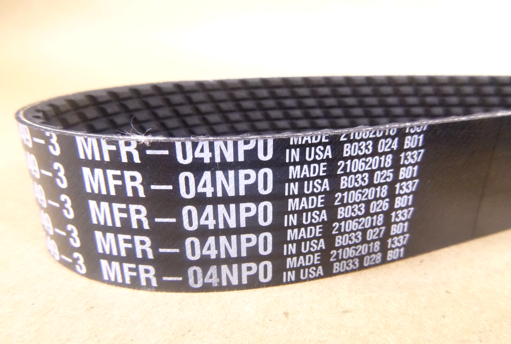 USGI M998 Humvee 114" Serpentine Belt 12469149-3, 3030-01-488-5606 Made in USA | Genuine HMMWV Replacement Parts and Military Surplus Humvee Parts & Accessories