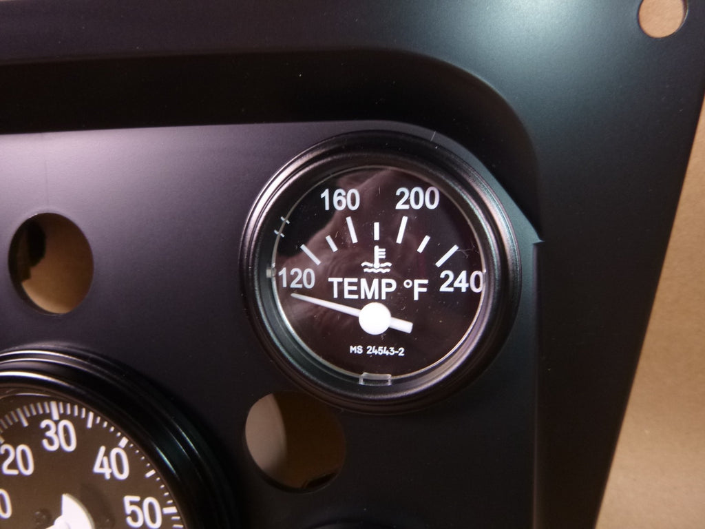 M998 Humvee Instrument Panel With 5 Gauge Set Black 12338466, 2540-01-185-6117 | Genuine HMMWV Replacement Parts and Military Surplus Humvee Parts & Accessories