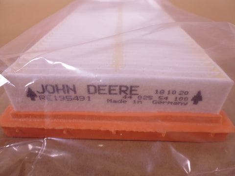 OEM John Deere Original Equipment Air Filter - RE195491 | Industrial Tractor Parts Supplier and Surplus Tractor Parts & Accessories