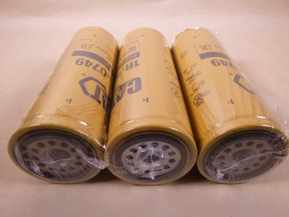 (3 PACK) CAT 1R-0749 Fuel Filter Advanced High Efficiency 1R0749