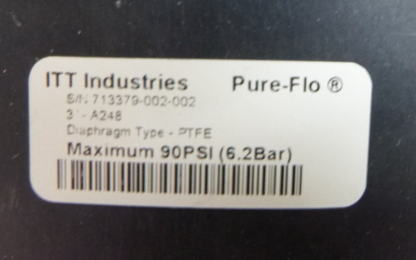ITT Pure-Flo A248 Diaphragm Actuator PFTE 90PSI A248 , 3" (DN80) , *SET OF 2* | Industrial MRO Replacement Parts, Manufacturing Machine Parts &amp; Components, Heavy Equipment Parts Supplier