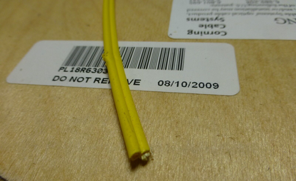 Corning 002E51-31131-24 Zipcord 2-Strand Fiber Cable , Singlemode (OS2) , 2100FT | Electrical MRO Replacement Parts &amp; Components and Commercial Electrical Supplies Company
