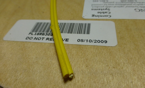 Corning 002E51-31131-24 Zipcord 2-Strand Fiber Cable , Singlemode (OS2) , 2100FT