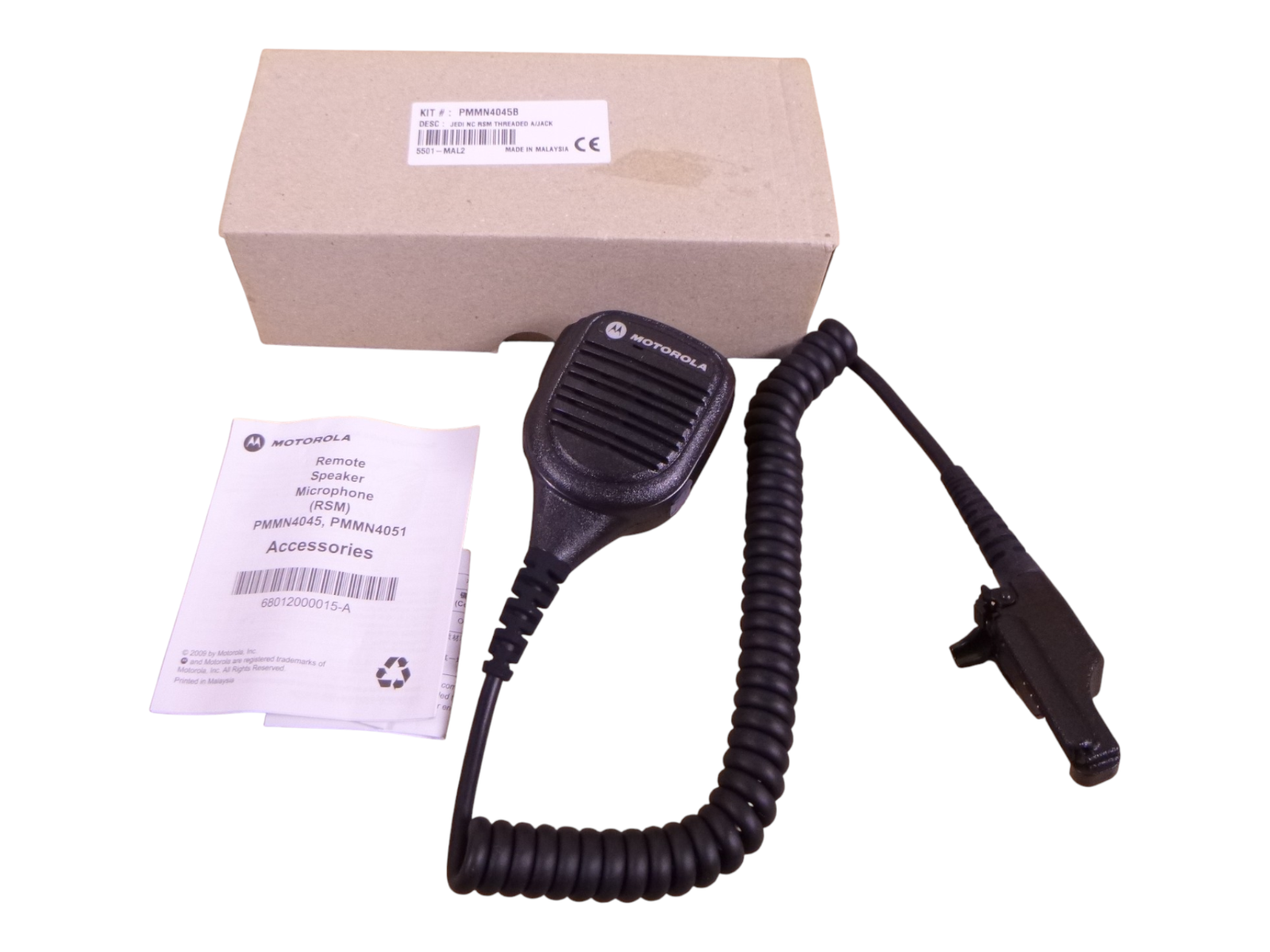 Motorola PMMN4045B Noise-Cancelling Remote Speaker Microphone For ASTRO XTS 5000