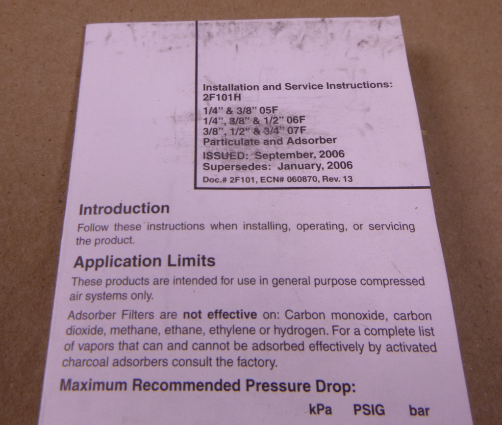 Parker 06F16BC Pneumatic Filter , 1/4" NPT Port, 150 PSI | Industrial MRO Replacement Parts, Manufacturing Machine Parts & Components, Heavy Equipment Parts Supplier