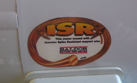 Baldor Washdown Inverter Duty Motor 5 Hp 213TC 6000 Rpm Max TENV IDWNM3707T | Industrial Electric Motors, Pumps & Parts