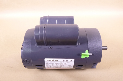 New 1 HP Marathon Electric Motor 1725 RPM 56C Face Mount 115/230V Single Phase | Industrial Electric Motors, Pumps &amp; Parts