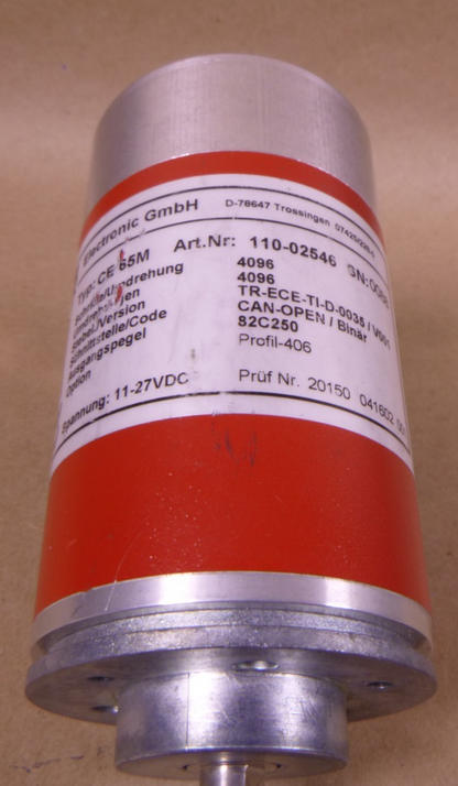 TR Electronic GmbH Rotary Encoder, CE 65M, 110-02546, 4096, 11-27VDC | Industrial Electric Motors, Pumps &amp; Parts