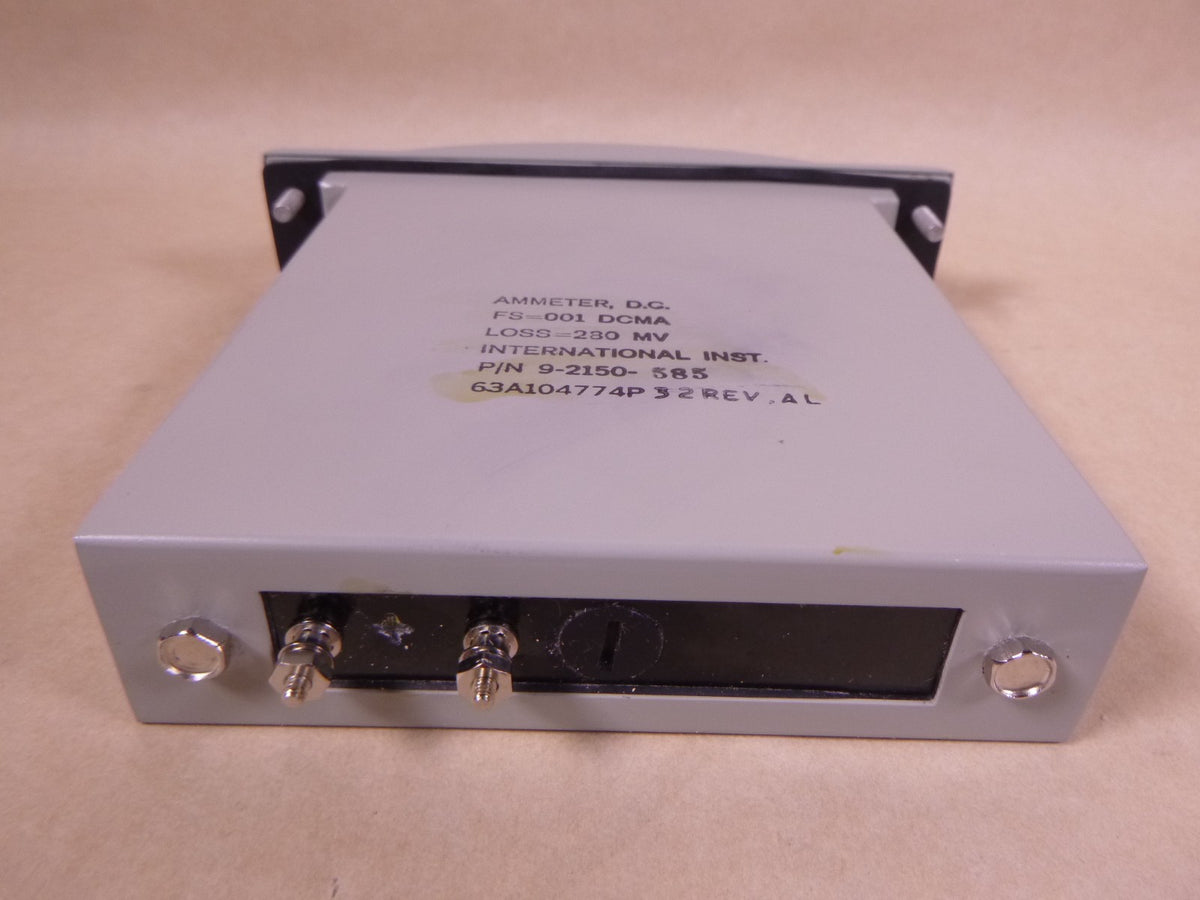 9-2150-585 International Ammeter DC , 0-200 RPM, 63A104774P32 , 6625-01-101-9599 | Electrical MRO Replacement Parts &amp; Components and Commercial Electrical Supplies Company