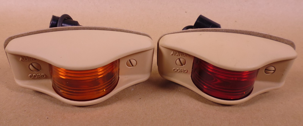 (SET) M998 FMTV Cast Aluminum LED Side Marker Light 12/24V Tan Red & Amber USA | Genuine FMTV Replacement Parts, LMTV Parts For Sale and Military Surplus Medium Tactical Vehicle Parts & Components