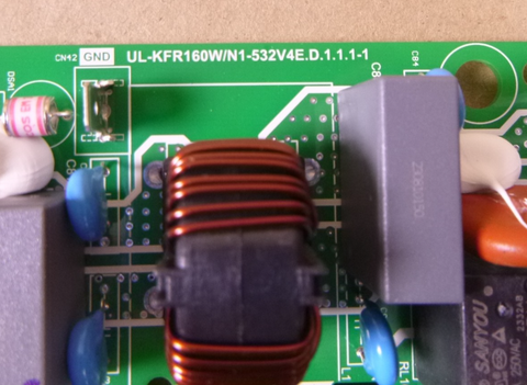 USED HVAC MINI SPLIT Inverter Circuit Board UL-KFR160W/N1-532V4E 17123000009282 | Electrical MRO Replacement Parts & Components and Commercial Electrical Supplies Company