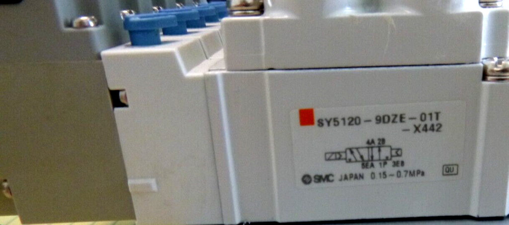 SMC SY5120-9DZE-01T-X442, 4/5 PORT SOLENOID VALVE (UNUSED TAKE-OFFS) | Industrial MRO Replacement Parts, Manufacturing Machine Parts & Components, Heavy Equipment Parts Supplier