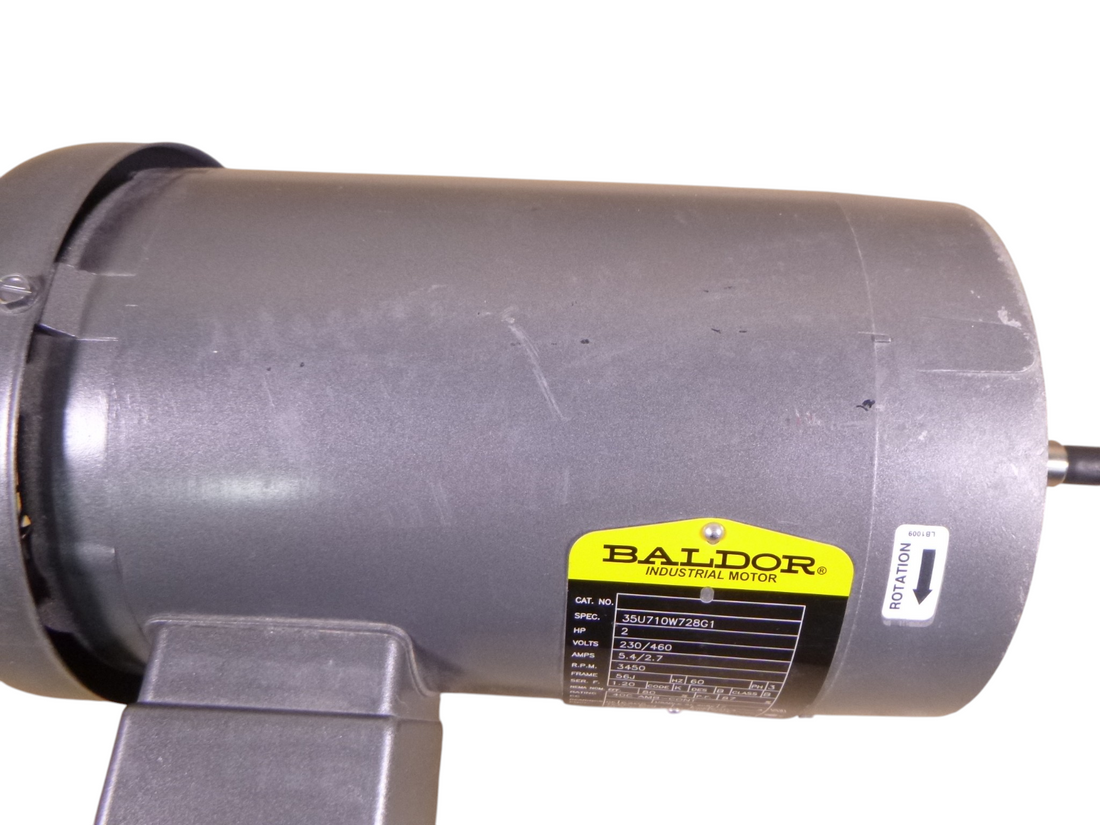 Baldor 2HP Jet Pump Motor 230/460 , 3450 RPM , 3 Phase , 56J , Equivalent JM3555 | Industrial Electric Motors, Pumps &amp; Parts