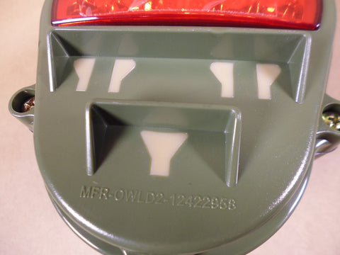 HMMWV M998 FMTV Interlog 12422958 Rear Tail Light LED Green , 6220-01-482-6105 | Genuine FMTV Replacement Parts, LMTV Parts For Sale and Military Surplus Medium Tactical Vehicle Parts & Components