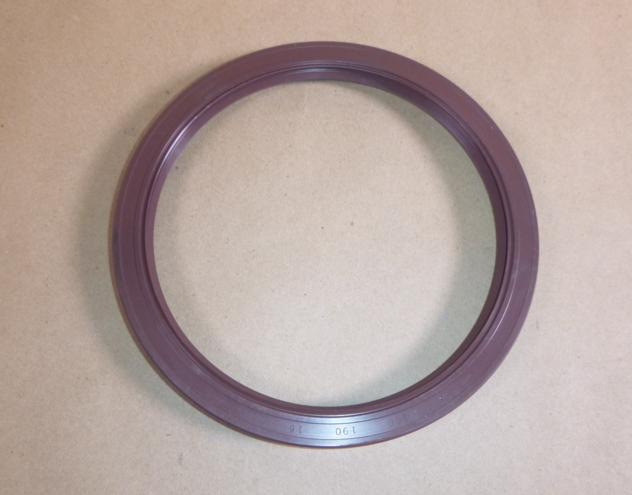 160mm x 190mm x 15mm High Temperature -25°C to +160°C FKM Double Lip Oil Seal | Industrial MRO Replacement Parts, Manufacturing Machine Parts &amp; Components, Heavy Equipment Parts Supplier