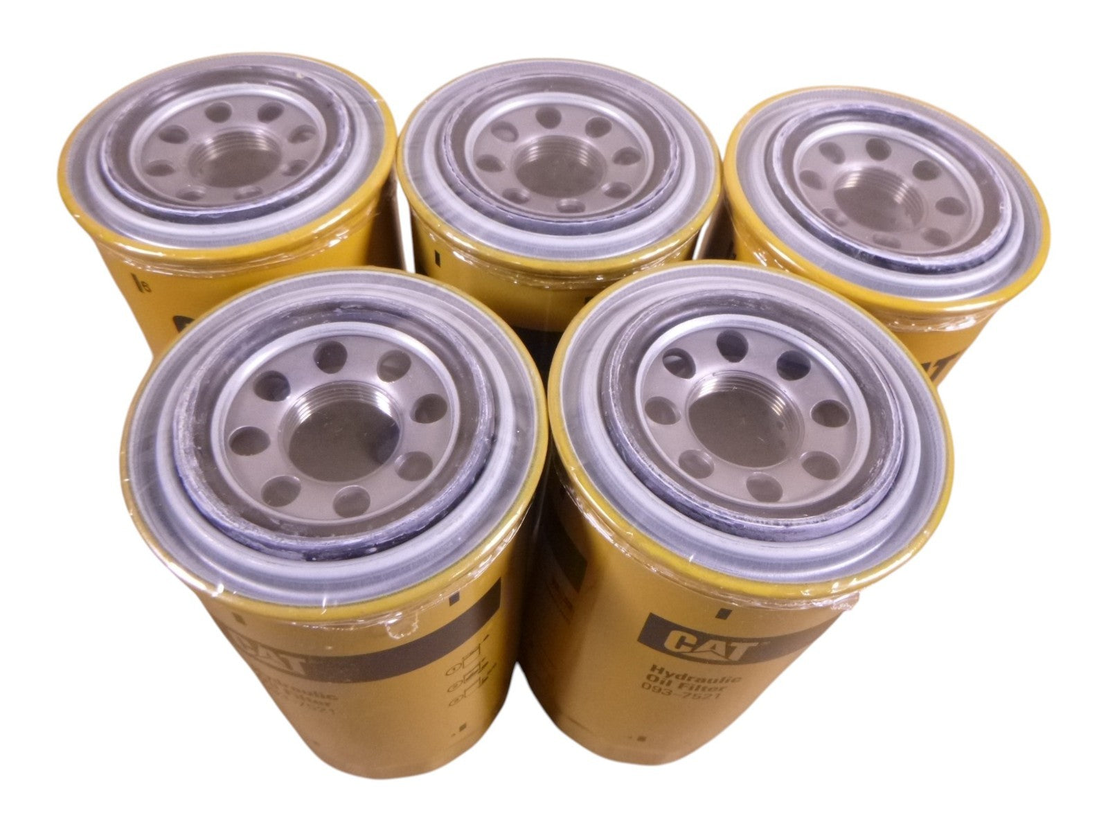 (5 Pack) CAT 093-7521 Hydraulic Oil Filter Caterpillar OEM