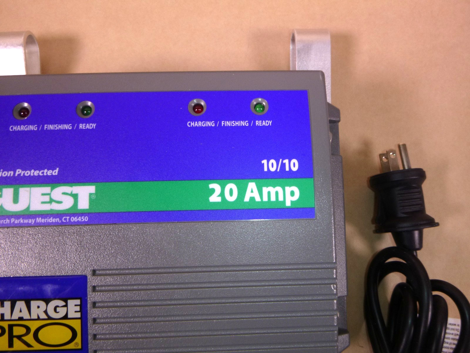 Guest 20A 2-Bank Waterproof On-Board Battery Charger 12/24 Volt 2620A *FUSES REQUIRED* | Replacement Truck Parts, Trailer Accessories, Automobile Supplies, Car Parts &amp; Accessories