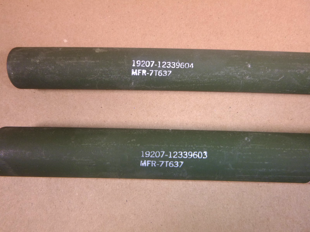 USGI M998 M1113 Rear Cargo Hatch Door Lift Kit 12340832-3, 2590-01-212-1057 | Genuine HMMWV Replacement Parts and Military Surplus Humvee Parts & Accessories