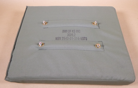 Passenger & Rear Seat Back Cushion HMMWV 12342067, 12338534 , 2540-01-314-9378 | Genuine HMMWV Replacement Parts and Military Surplus Humvee Parts & Accessories