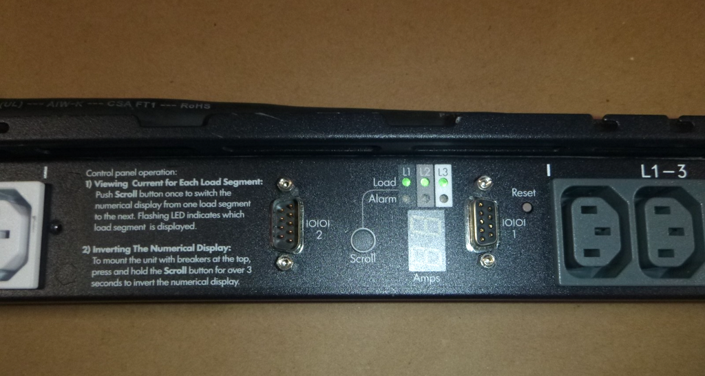 39-Outlets Vertical Rackmount PDU Hewlett Packard 3 Phase Input HP S1324 PDU | Electrical MRO Replacement Parts & Components and Commercial Electrical Supplies Company