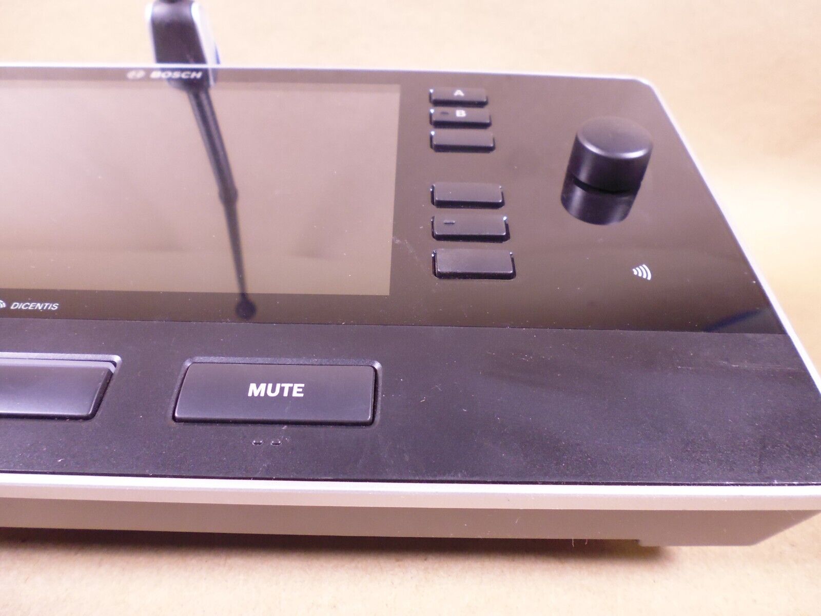 Bosch DCNM-IDESK DICENTIS Interpreter Desk Single-User w/ Mic &amp; Cord | Electrical MRO Replacement Parts &amp; Components and Commercial Electrical Supplies Company
