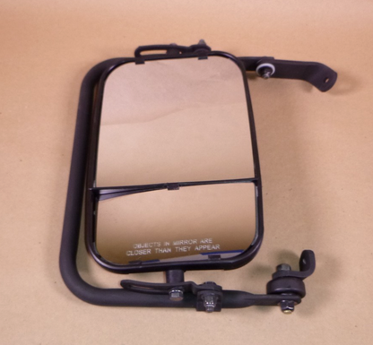USGI M998 Humvee Driver Side Black Rearview Mirror W/ Mounting Bracket 57K3213 , 2540-01-424-7363 | Genuine HMMWV Replacement Parts and Military Surplus Humvee Parts &amp; Accessories