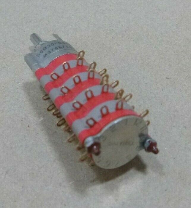 USGI GRAYHILL 9M30-04-1-11N ROTARY SWITCH - 11 positions/pole - 28Vdc - 4 Deck | Electrical MRO Replacement Parts &amp; Components and Commercial Electrical Supplies Company