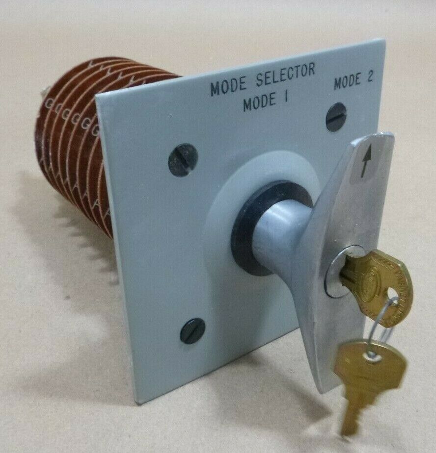ELECTRO SWITCH 61210LA ROTARY SWITCH NAVAL 125VAC 10A 2-POS KEY 5930-00-279-3568 | Electrical MRO Replacement Parts &amp; Components and Commercial Electrical Supplies Company