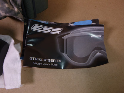 USGI ESS Striker Land Ops Ballistic Goggles Foliage Green 4240-01-540-5576