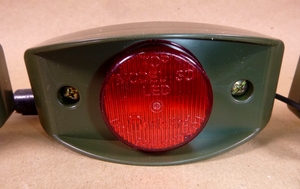 4x USGI M998 M105A3 Red LED Military Side Marker Light 10-30V 6220-01-482-6113 | Genuine HMMWV Replacement Parts and Military Surplus Humvee Parts & Accessories