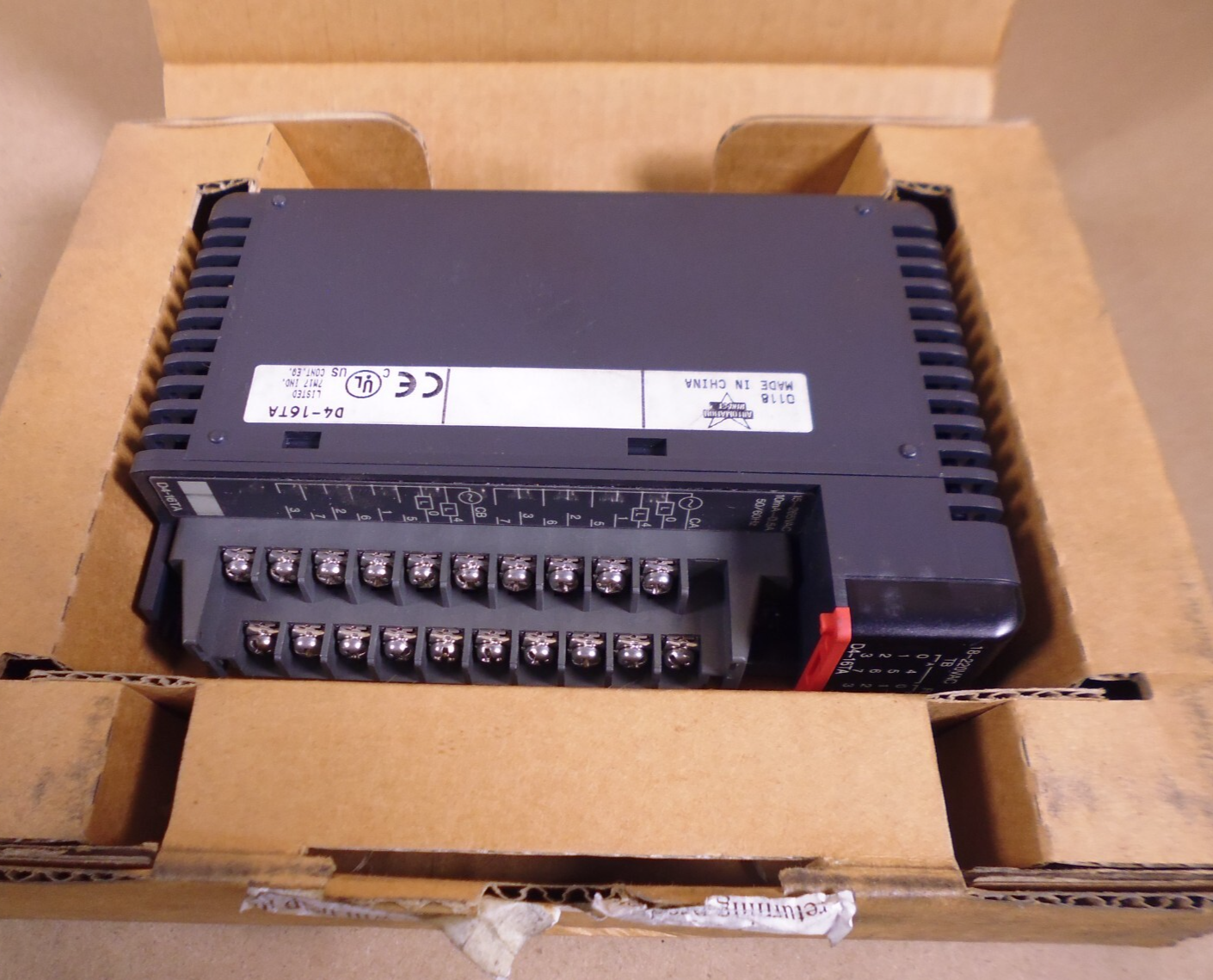 Automation Direct D4-16TA Relay Output Module *Missing Cover* | Electrical MRO Replacement Parts &amp; Components and Commercial Electrical Supplies Company