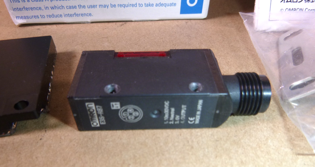 E3S-R87 Omron Photo Electric Sensor 300mm Sensing Distance 10-30Vdc Infrared LED | Electrical MRO Replacement Parts &amp; Components and Commercial Electrical Supplies Company