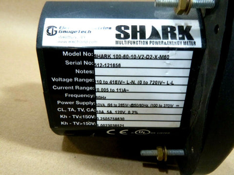 Electro Industries Shark 100 Power & Energy Meter (For Parts Not Working)