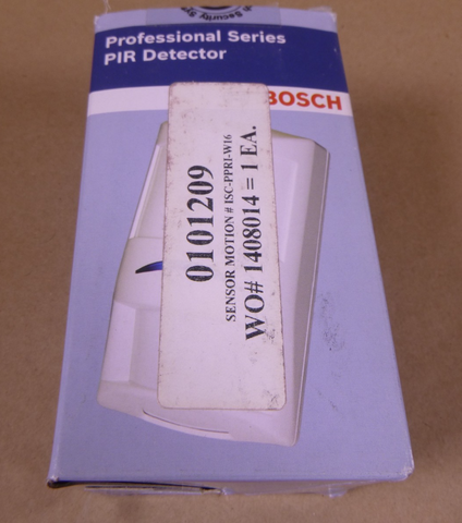 Bosch ISC-PPR1-W16 Professional Series PIR Motion Detector , 16 Meter (50ft) | Electrical MRO Replacement Parts & Components and Commercial Electrical Supplies Company