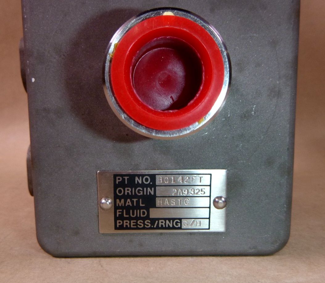 Foxboro 821GH-HSCH2-C Electronic Pressure Transmitter 6000 Psi 30-95 Vdc